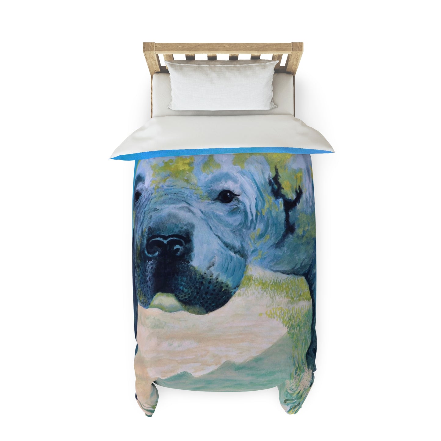 Manatee Art Duvet Cover