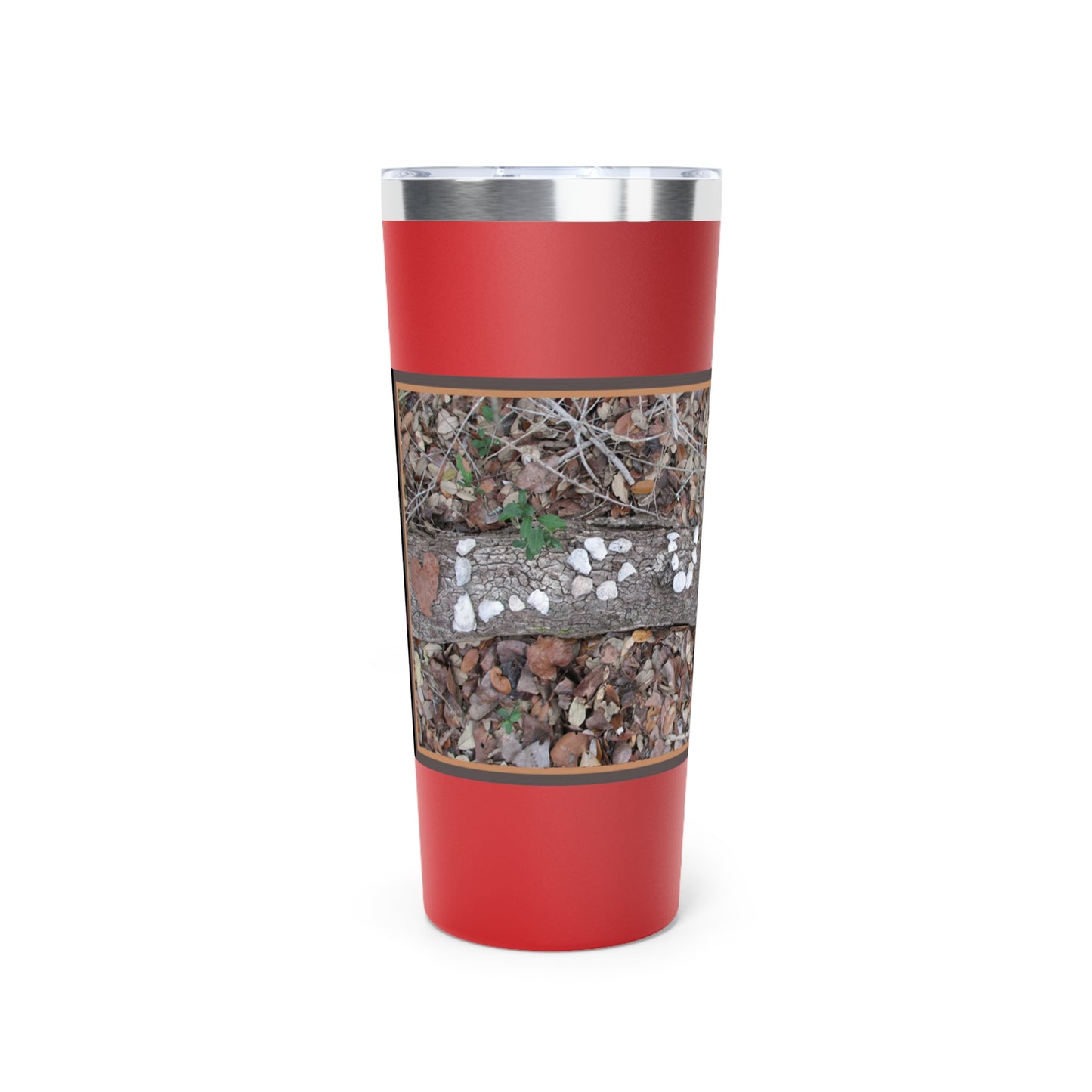 ♥ LOVE SERIES #1 ♥ Ruby-Crowned Kinglet Copper Vacuum Insulated Tumbler, 22oz