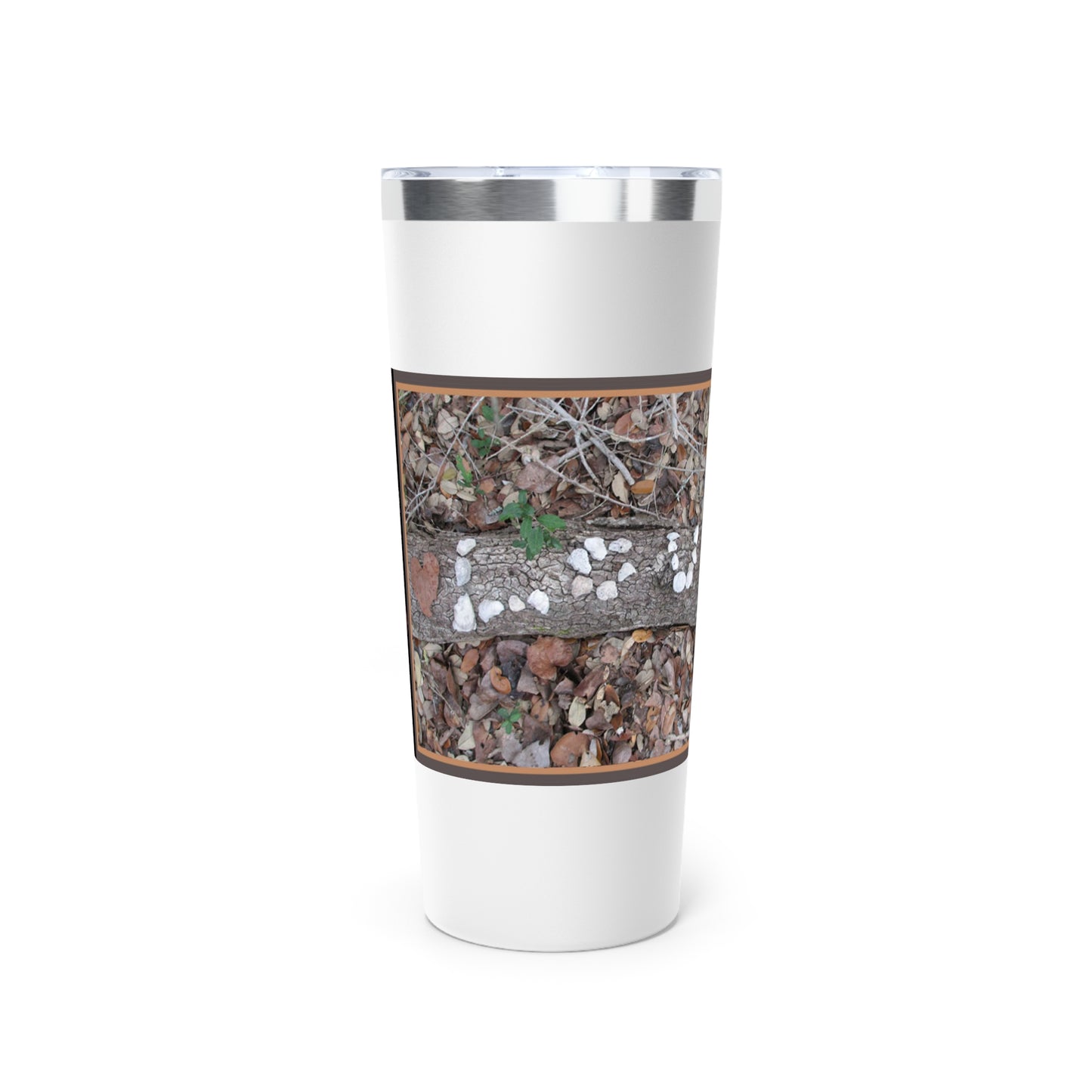 ♥ LOVE SERIES #1 ♥ Ruby-Crowned Kinglet Copper Vacuum Insulated Tumbler, 22oz