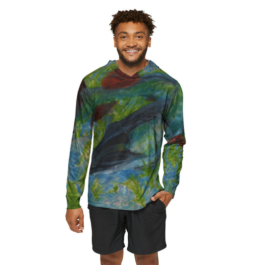 Musky Fish Art Men's Lightweight Hoodie