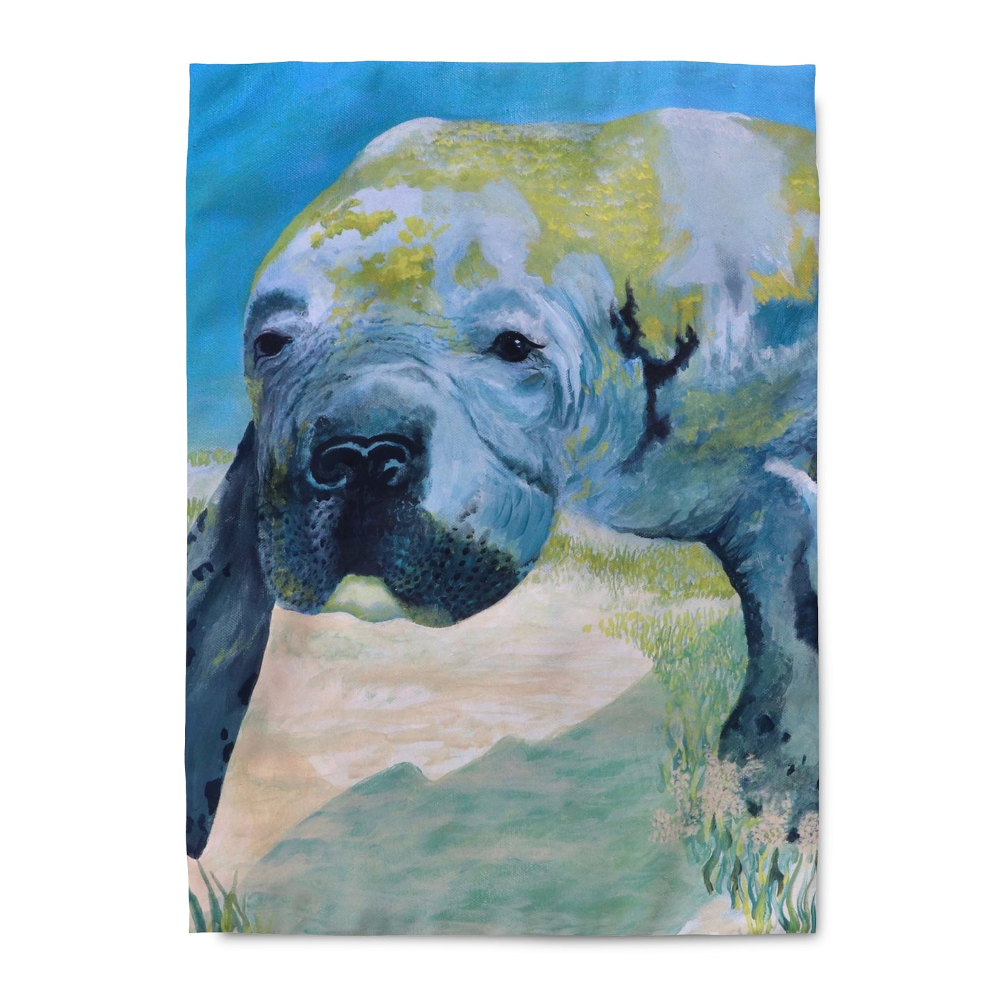 Manatee Art Duvet Cover