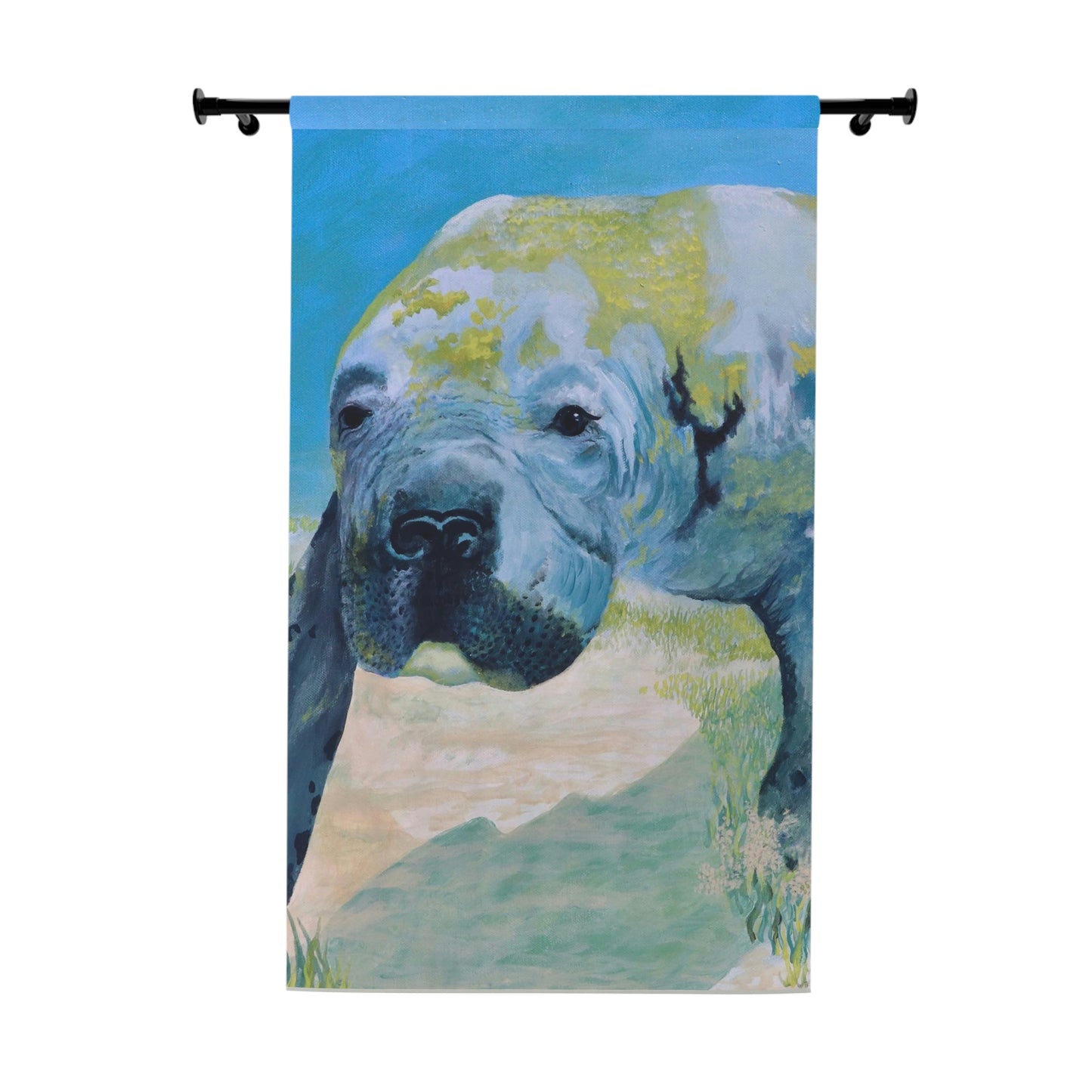 Manatee Art Window Blackout Curtains ♥ FREE SHIPPING