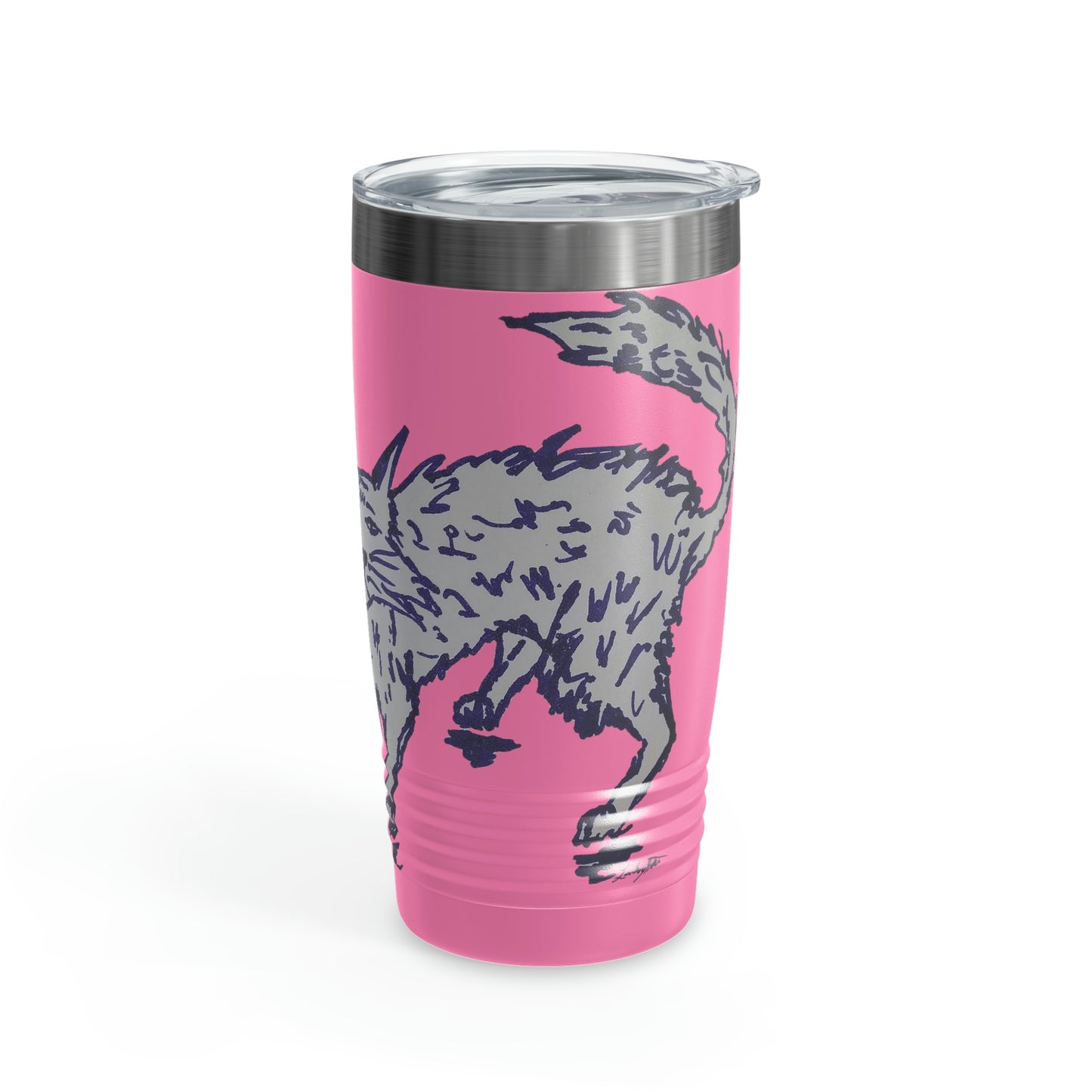 I HELP STRAY CATS Ringneck Tumbler, 20oz