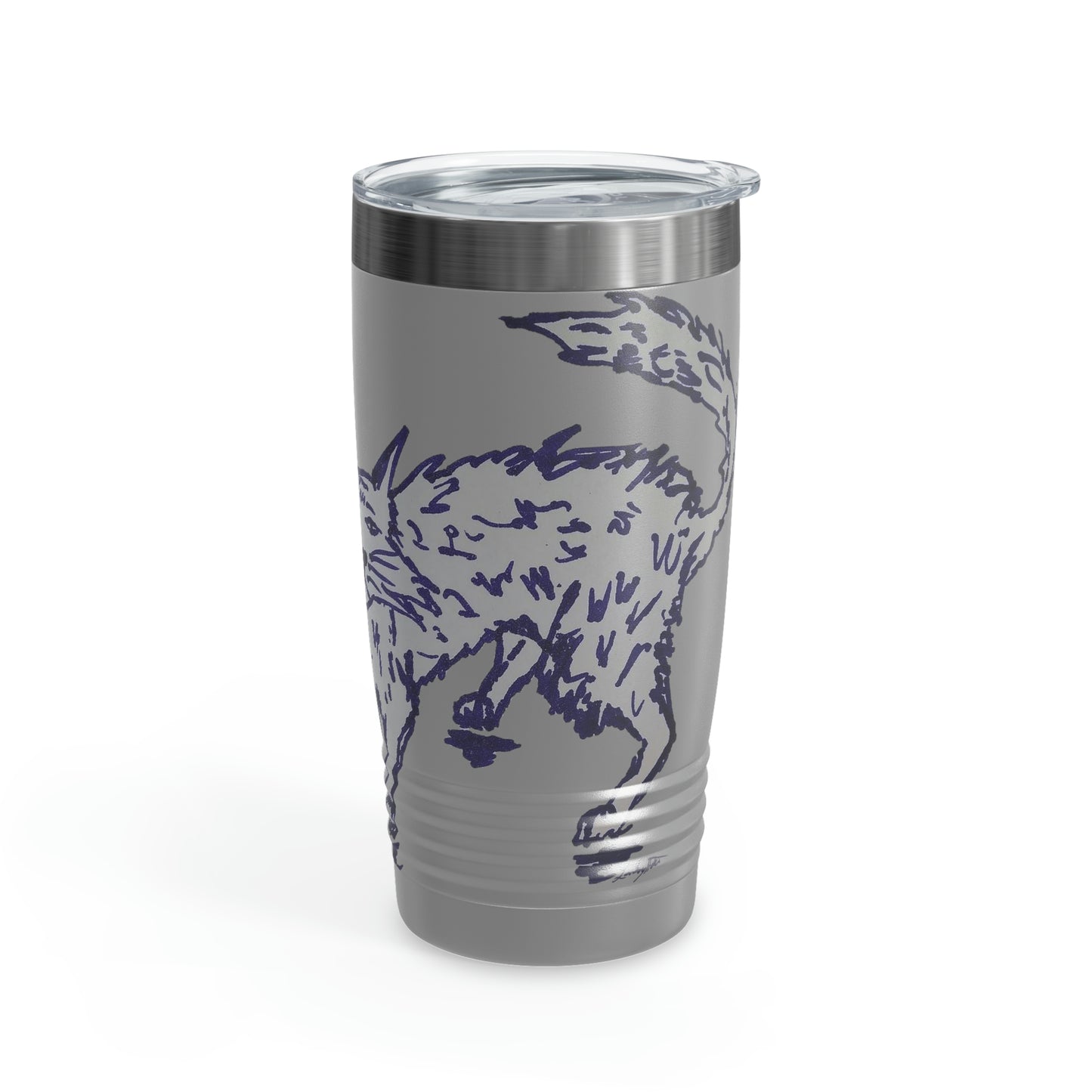 I HELP STRAY CATS Ringneck Tumbler, 20oz