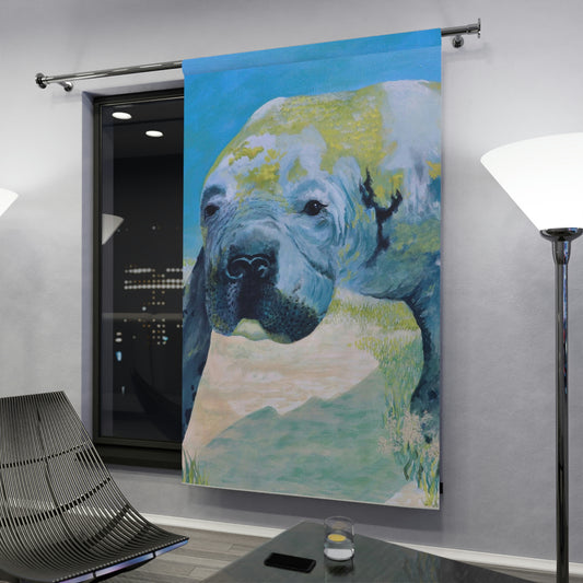 Manatee Art Window Blackout Curtains ♥ FREE SHIPPING