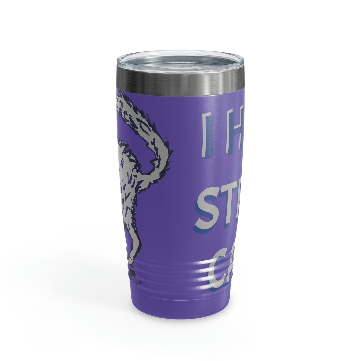 I HELP STRAY CATS Ringneck Tumbler, 20oz