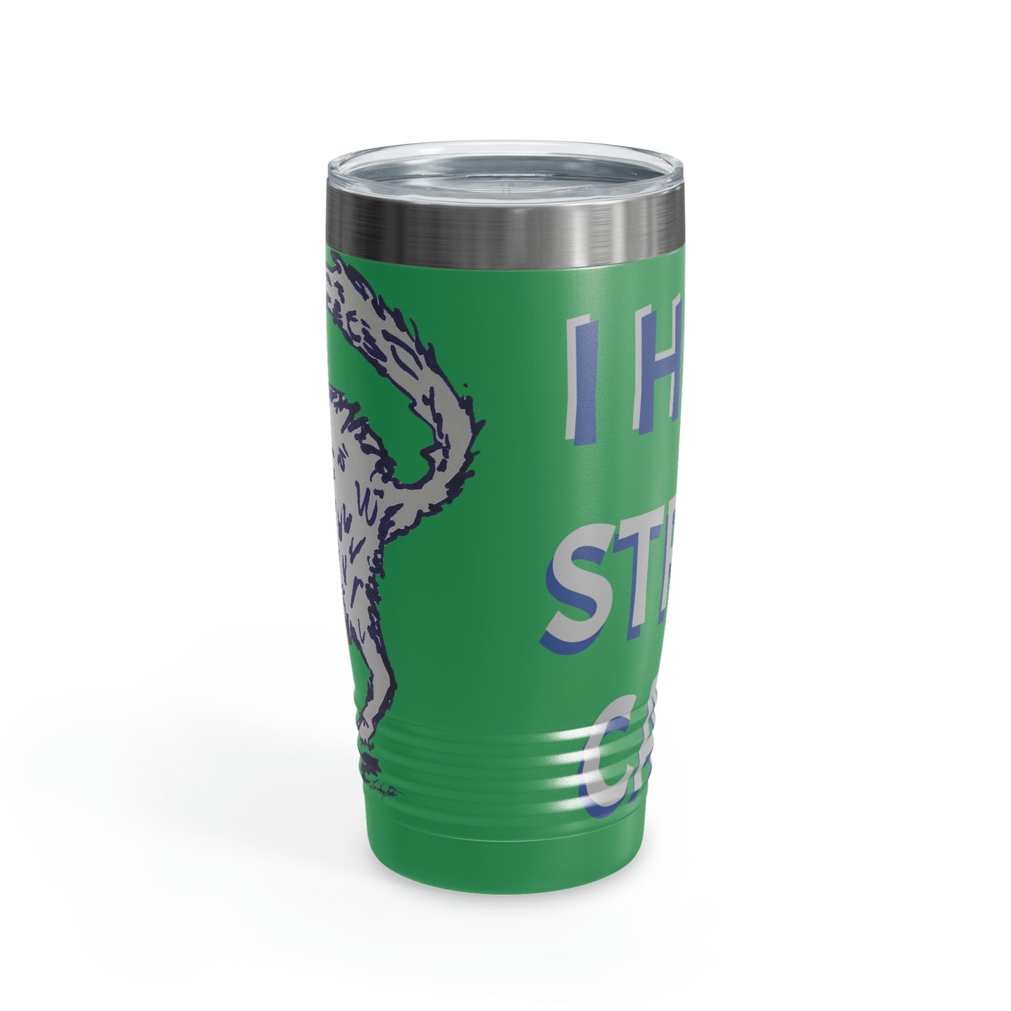 I HELP STRAY CATS Ringneck Tumbler, 20oz