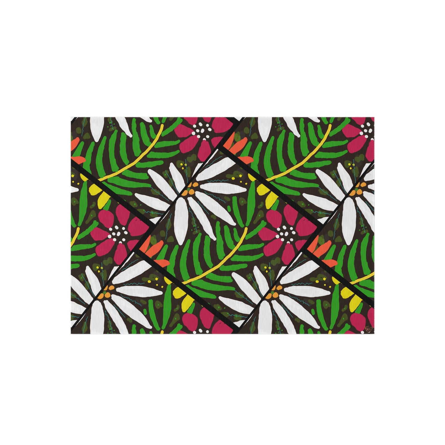 Tropical Vibe Area Rug, Art for your Floor. Inspired by the Islands ♥ FREE SHIPPING