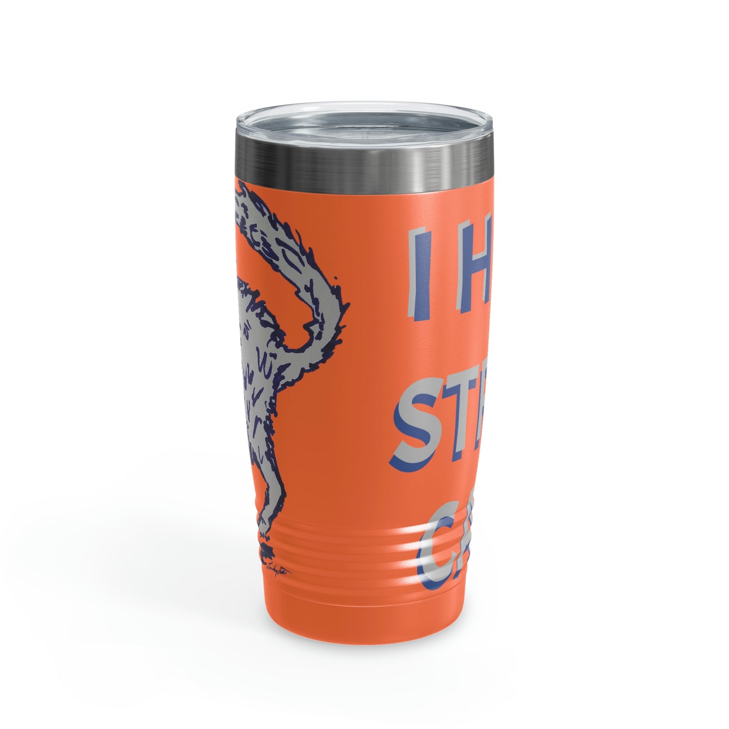 I HELP STRAY CATS Ringneck Tumbler, 20oz