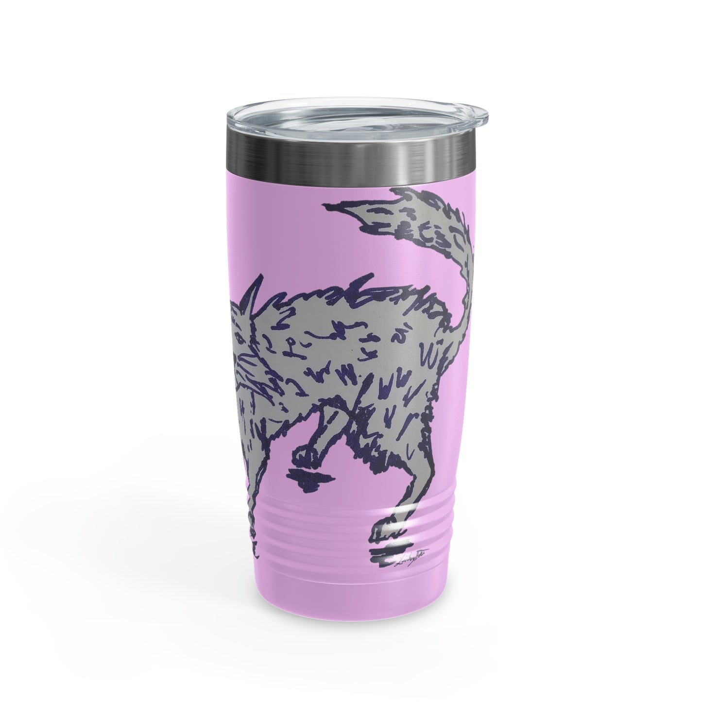 I HELP STRAY CATS Ringneck Tumbler, 20oz