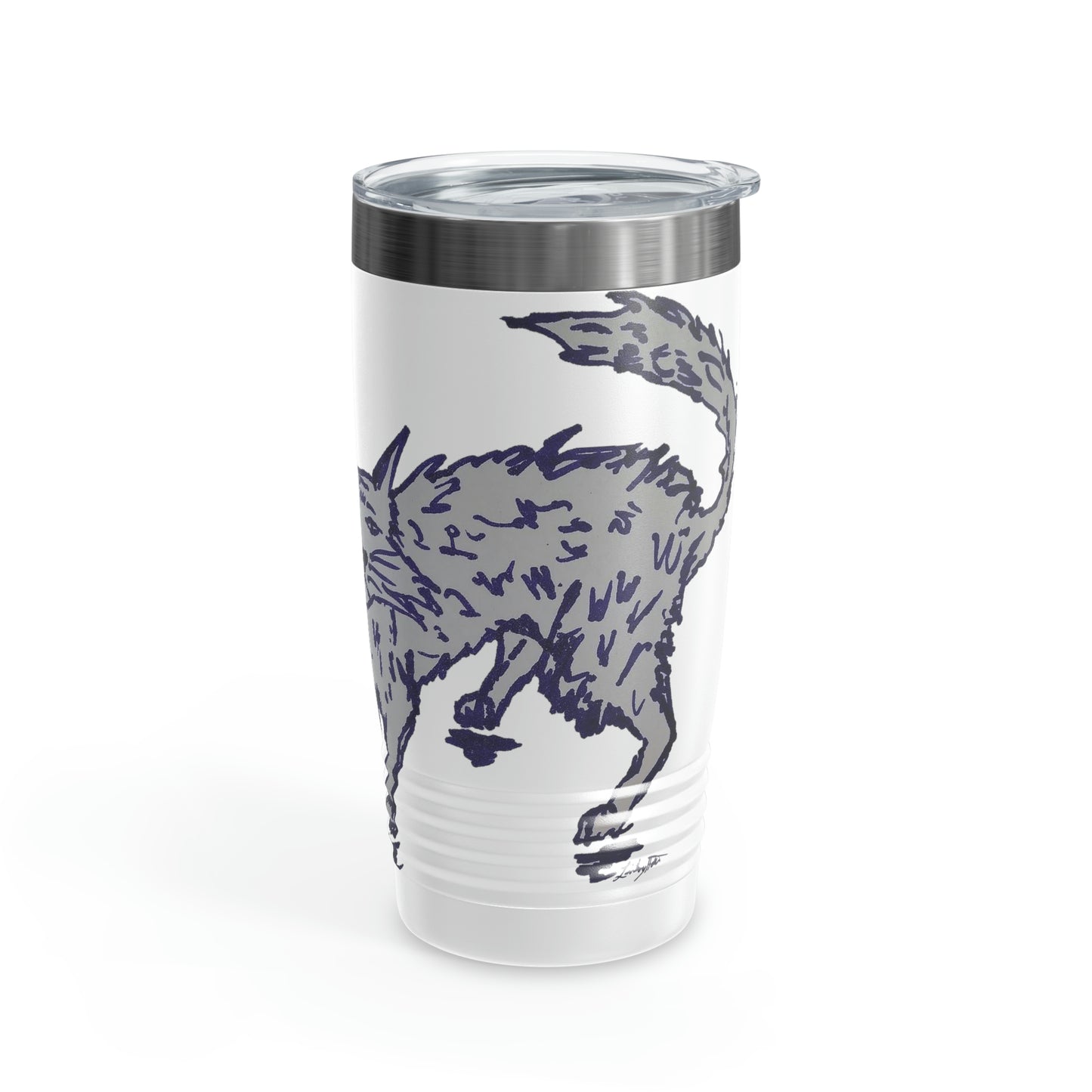 I HELP STRAY CATS Ringneck Tumbler, 20oz