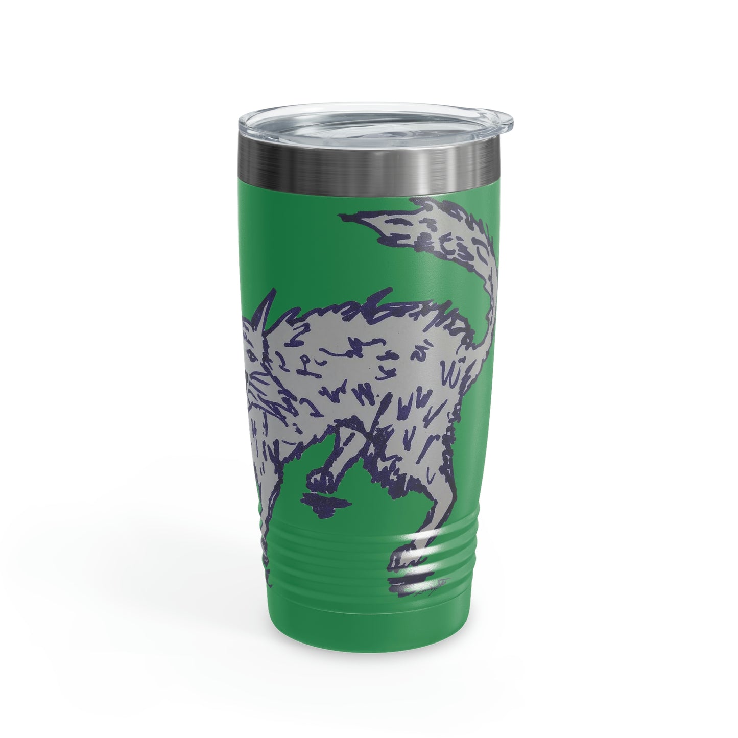 I HELP STRAY CATS Ringneck Tumbler, 20oz