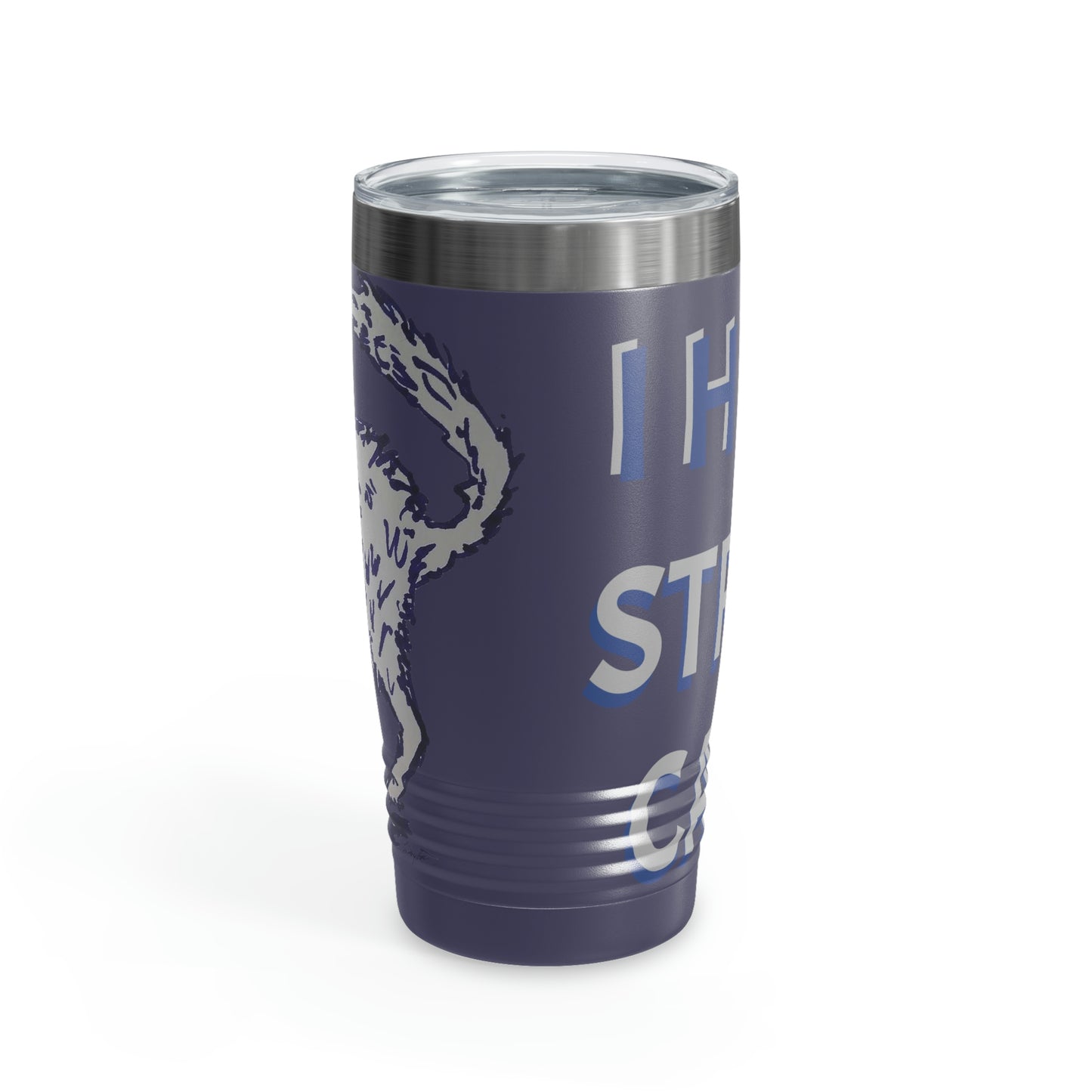 I HELP STRAY CATS Ringneck Tumbler, 20oz