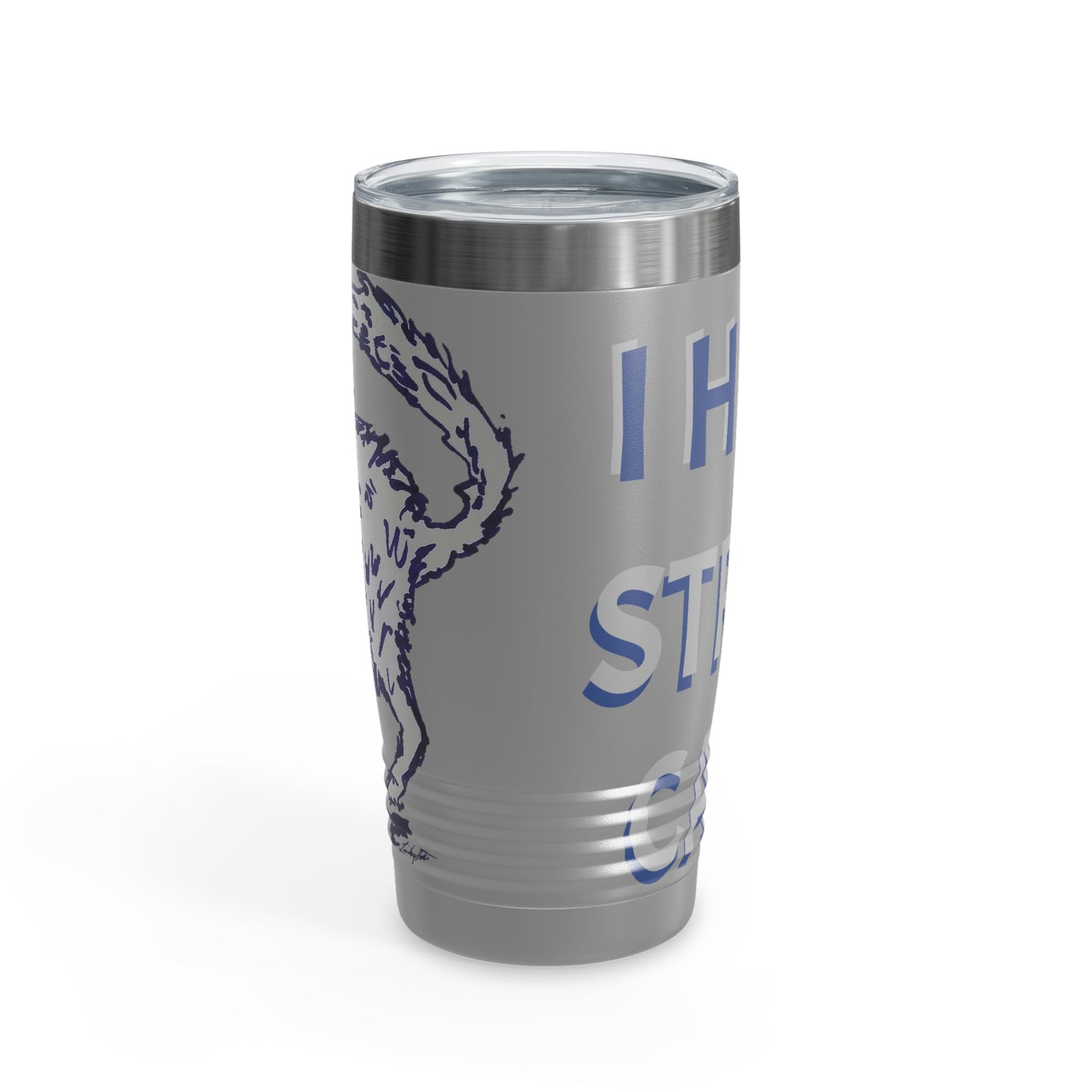 I HELP STRAY CATS Ringneck Tumbler, 20oz