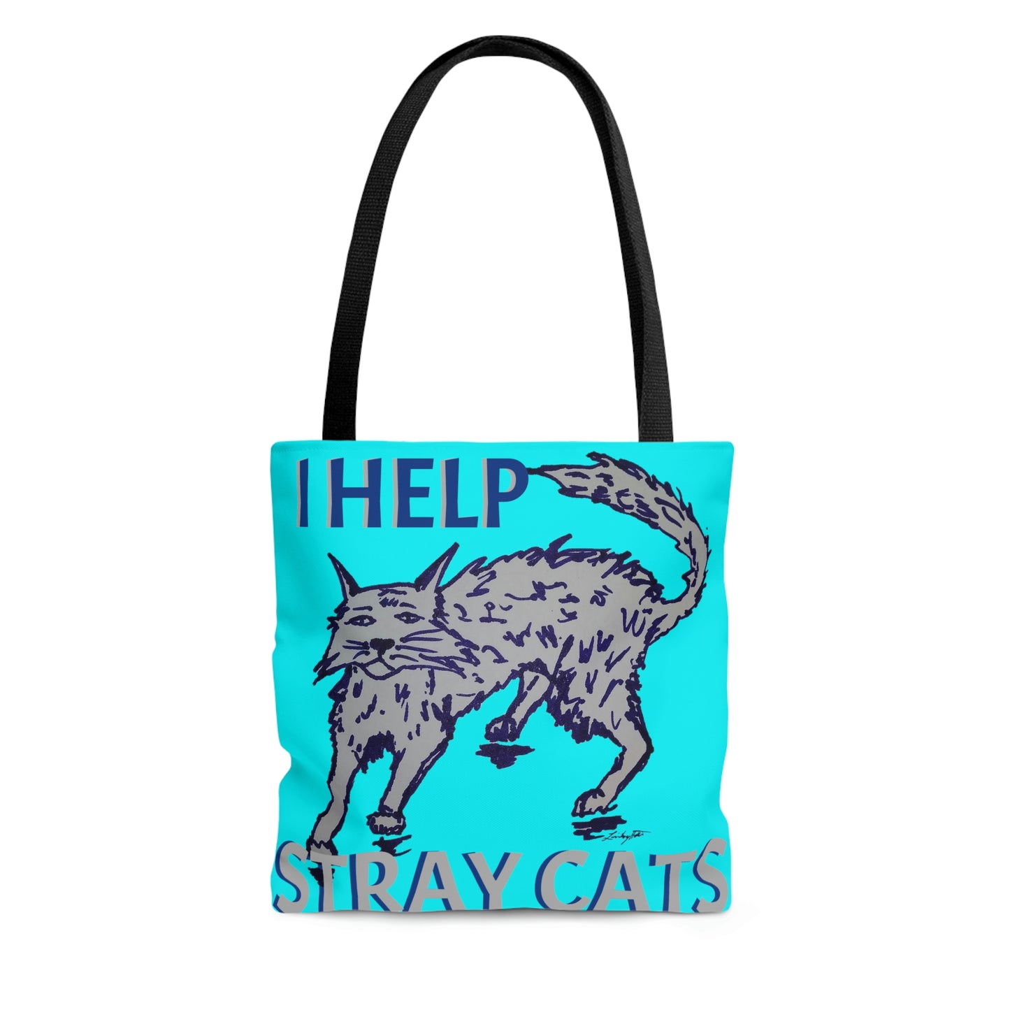 I HELP STRAY CATS Tote Bag