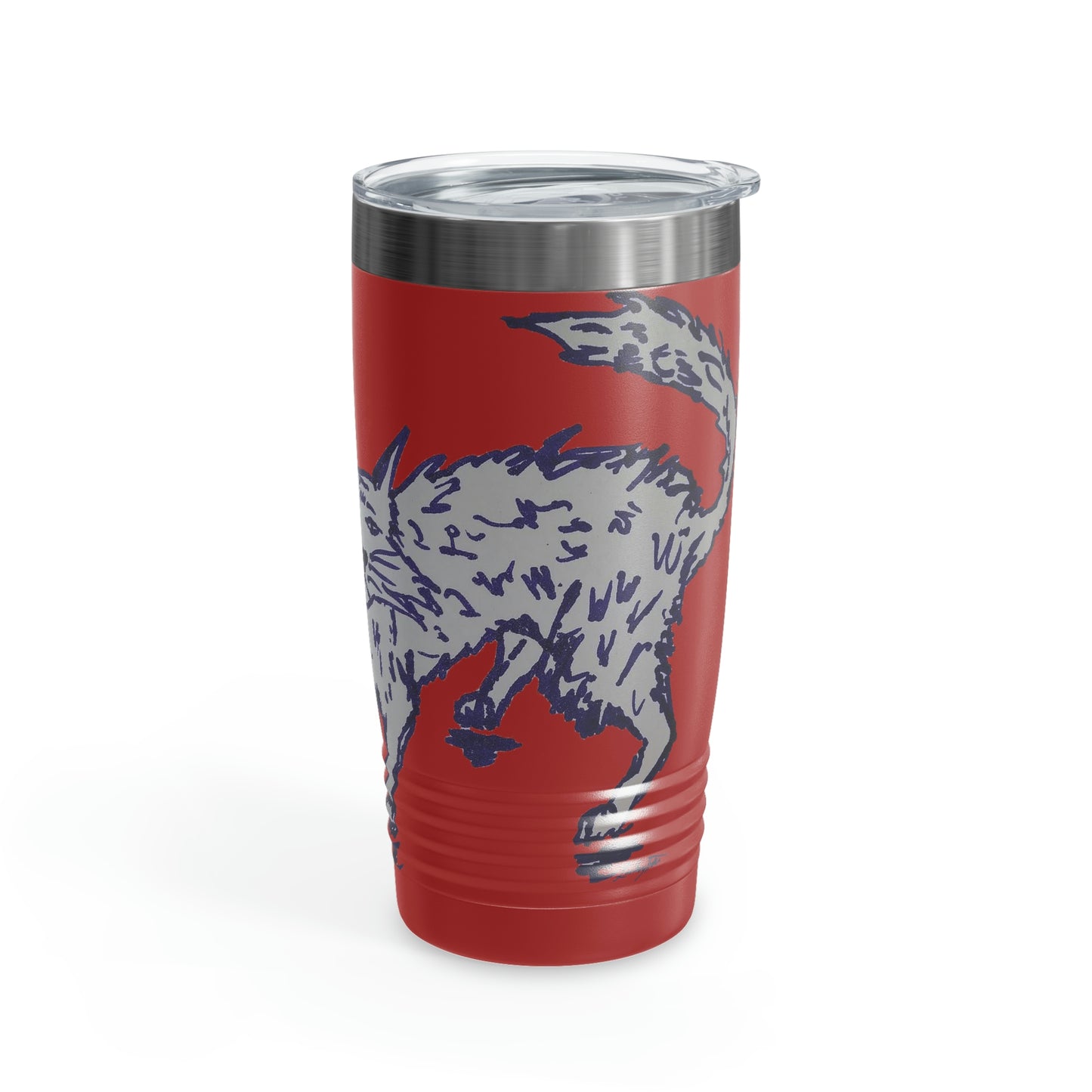 I HELP STRAY CATS Ringneck Tumbler, 20oz