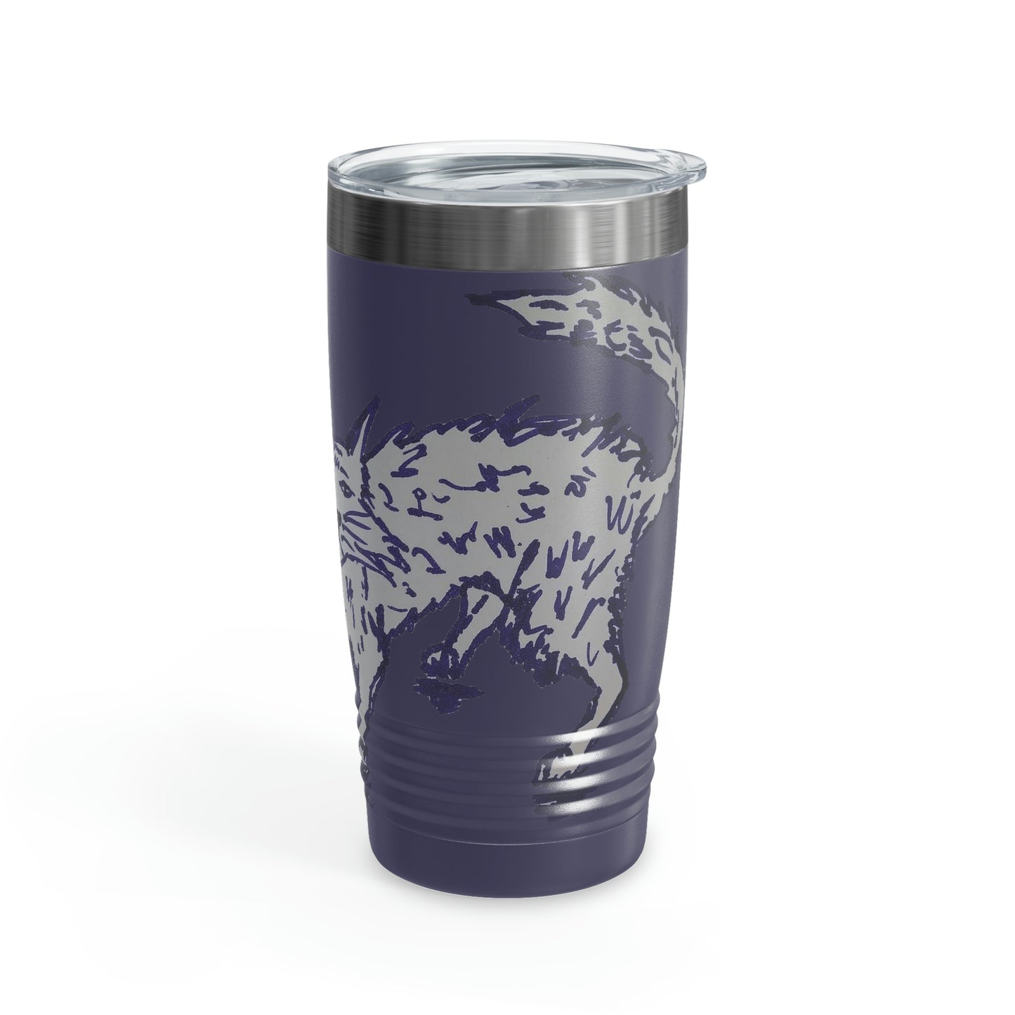 I HELP STRAY CATS Ringneck Tumbler, 20oz